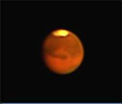 Mars - stack of 77 using Nikon Coolpix 4500 7-26-03