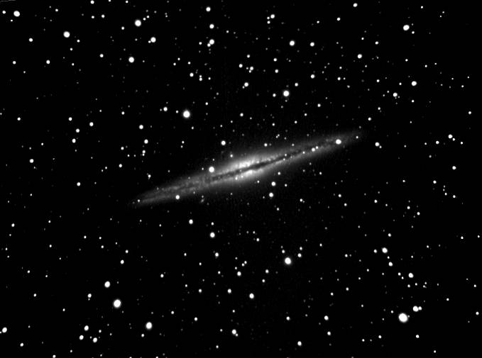 NGC891 mag 10.8, size 13.4x2.5'