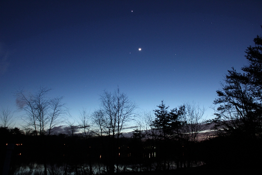 Moon - Jupiter - Venus
